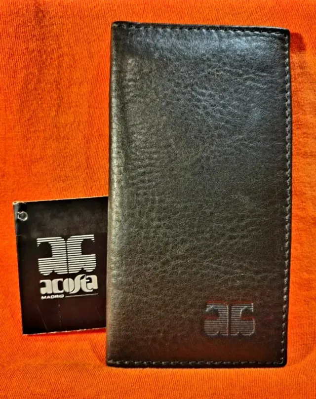 Cartera Billetero Acosta Negro Piel