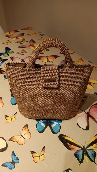 Borsa uncinetto fatta a mano