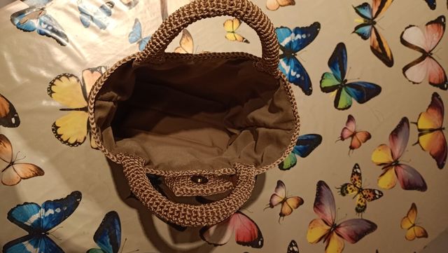 Borsa uncinetto fatta a mano