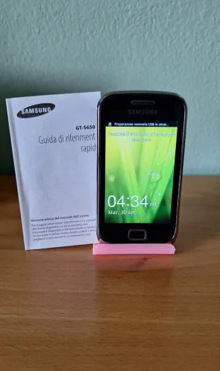 Samsung Galaxy mini 2 S6500 Nero Giallo