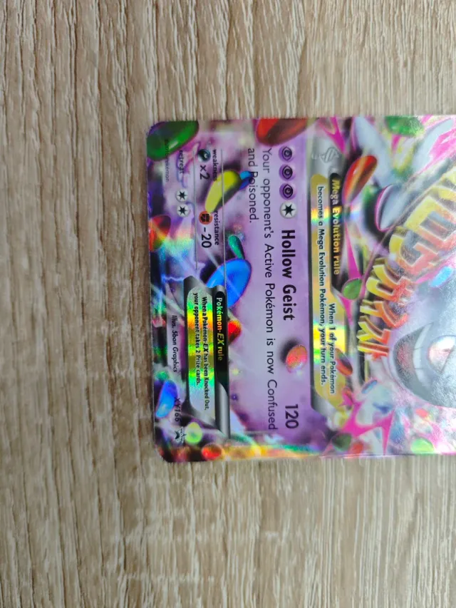 NEGOCIABLE* Played Condition- M Gengar EX Promo XY