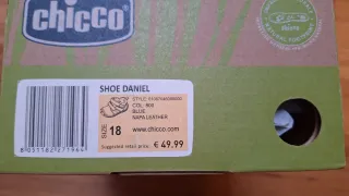 Chicco Scarpe Bambino N.18 Nuove