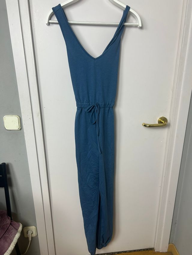 Vestido longo azul marinho Shein Tamanho XS