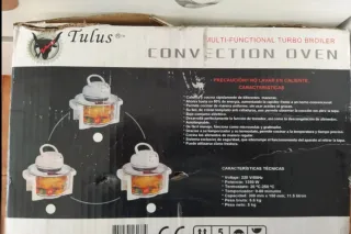 Horno de Convección Tulus Multifuncional Turbo Bro
