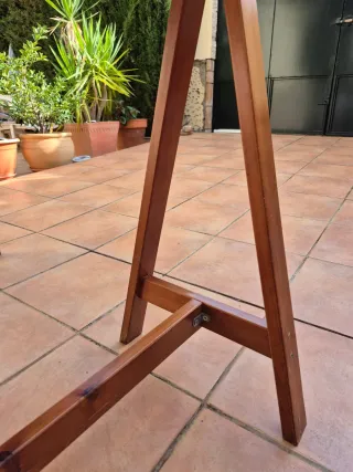 Caballetes de madera para mesa
