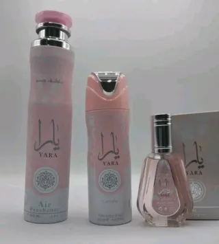 Set de Perfumes YARA Air Freshener y Lattafa