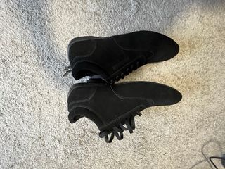 Zapatos tipo jogger Sparco de piel. Negros.