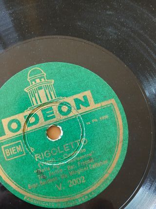 8 Dischi 78 giri musica operistica RAI anni 50/60