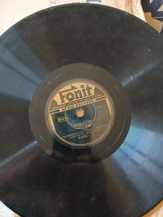 8 Dischi 78 giri musica operistica RAI anni 50/60