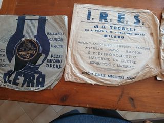 8 Dischi 78 giri musica operistica RAI anni 50/60