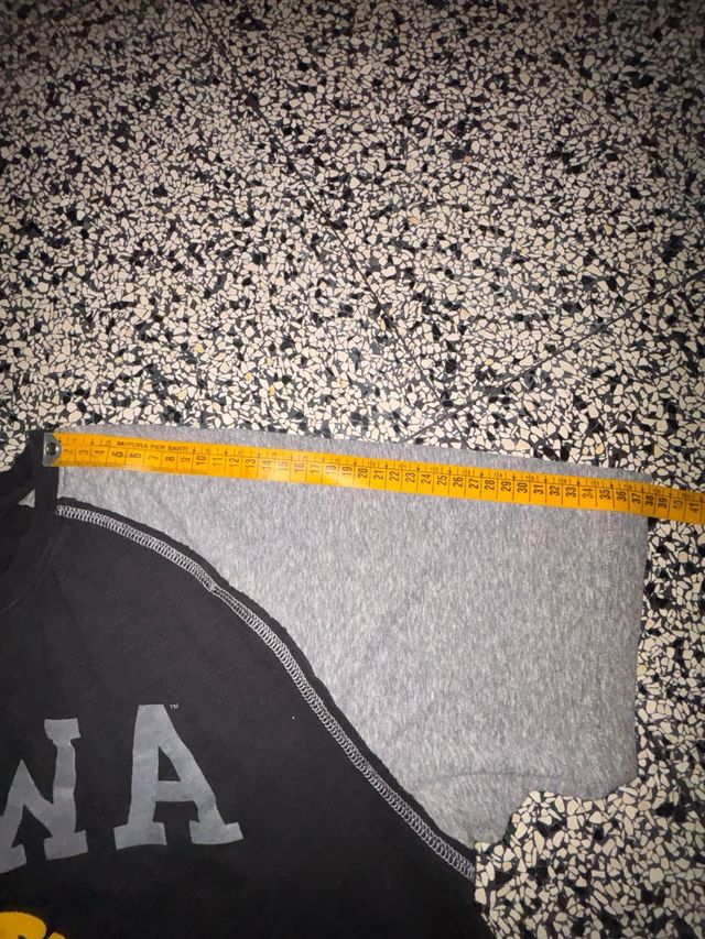 Maglietta vintage IOWA con logo giallo