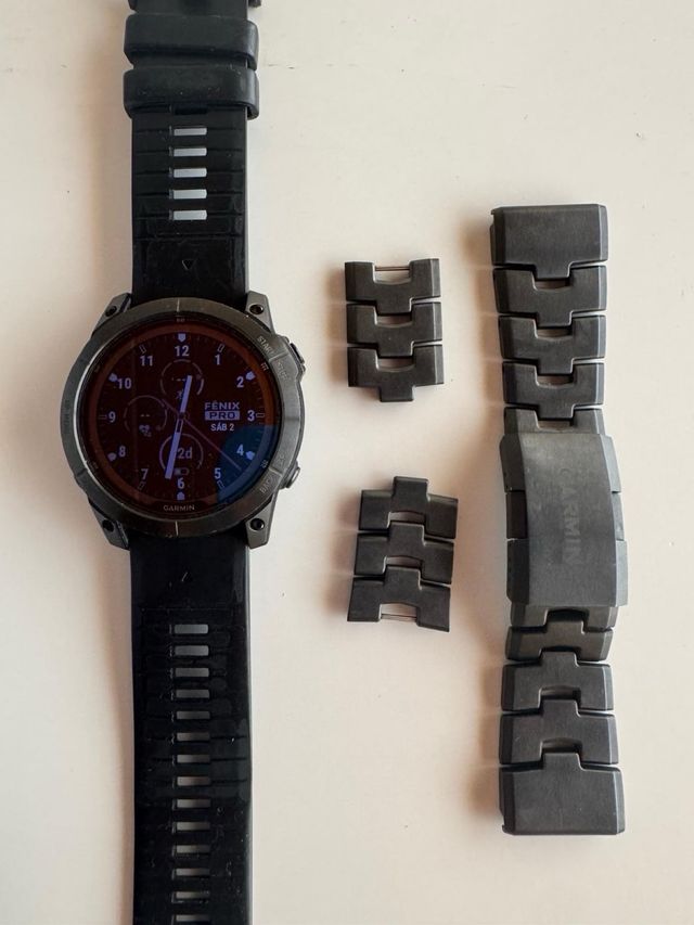 Garmin Fenix 7X Pro Sapphire Solar Negro