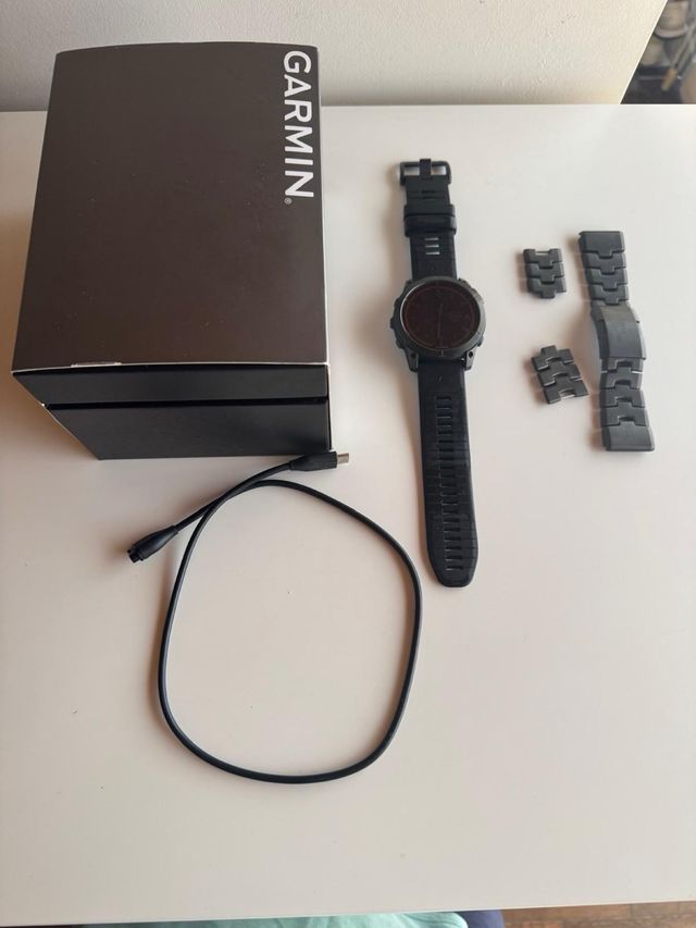 Garmin Fenix 7X Pro Sapphire Solar Negro