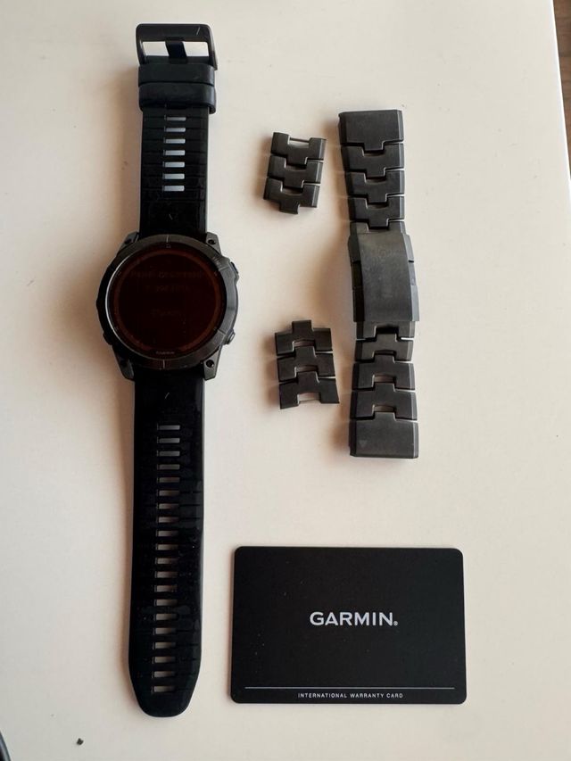 Garmin Fenix 7X Pro Sapphire Solar Negro