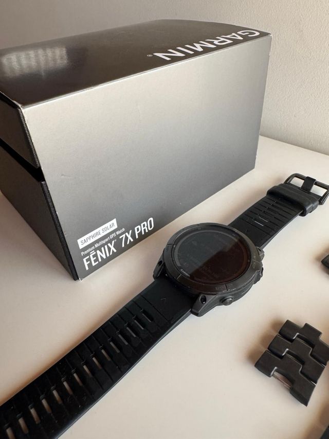Garmin Fenix 7X Pro Sapphire Solar Negro