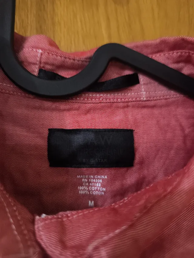 Camisa G-Star Roja Talla M