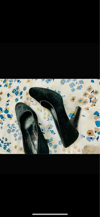 Zapatos de tacón negros lotusse 36