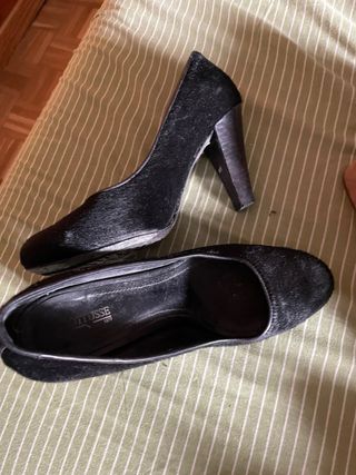 Zapatos de tacón negros lotusse 36