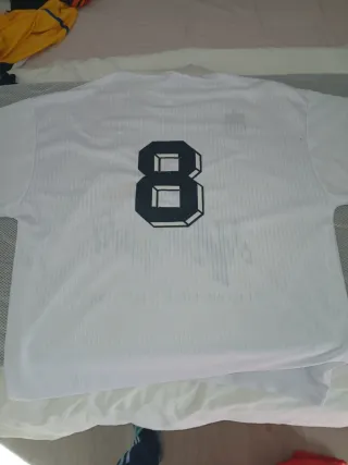 Camiseta blanca ValenciaCF 93-94 Talla L, Original