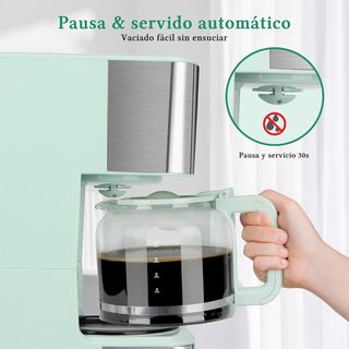 Cafetera de goteo Taylor Swoden de 12 tazas