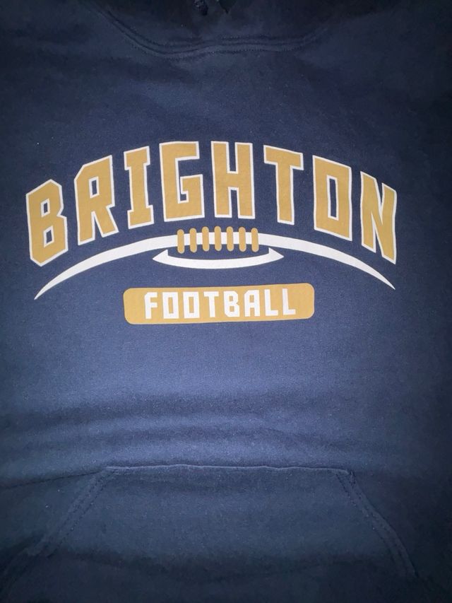 Felpa Brighton Football stile college americano
