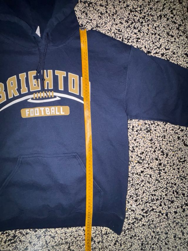 Felpa Brighton Football stile college americano