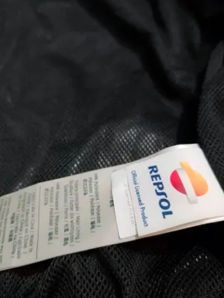 Giubbino Repsol Honda Gas Nero Sorrento