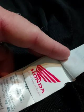 Giubbino Repsol Honda Gas Nero Sorrento