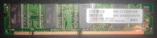 Memoria RAM 128MB UNB PC133