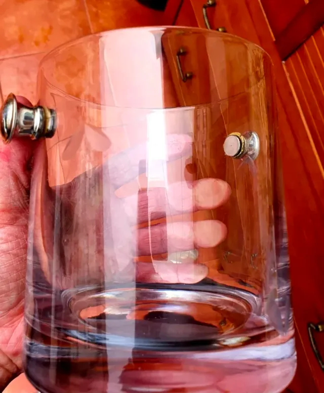 Juego Whisky Cristal y Plata