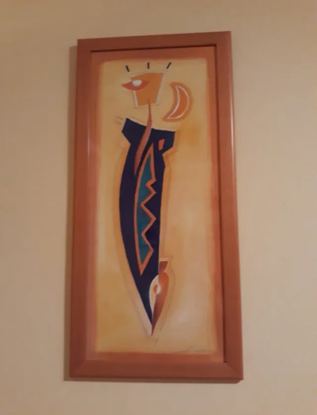 2 Cuadros Abstractos 50x90cm