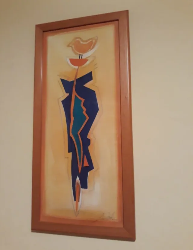 2 Cuadros Abstractos 50x90cm