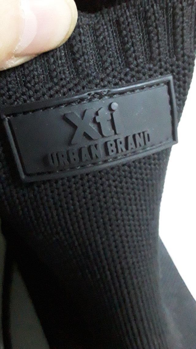 Botín elástico xti negro elastico