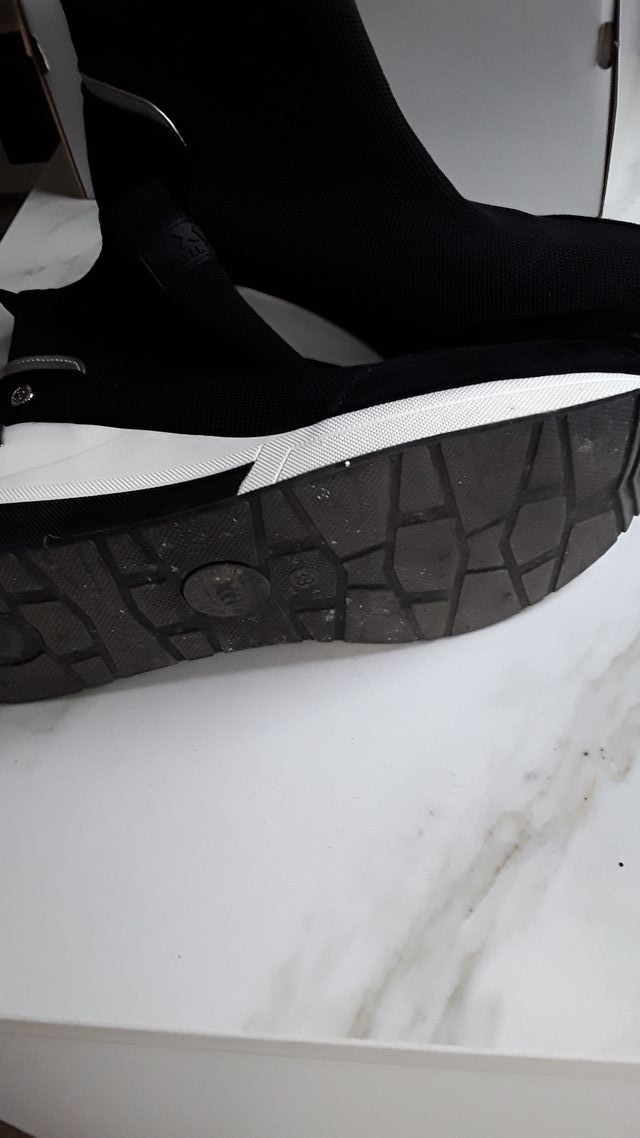 Botín elástico xti negro elastico