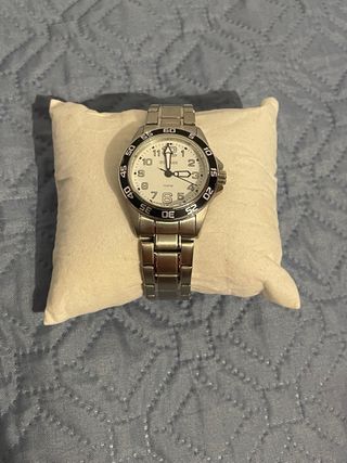 Reloj DUARD Plata y Blanco