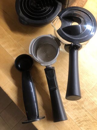 Cafetera Espresso Negra