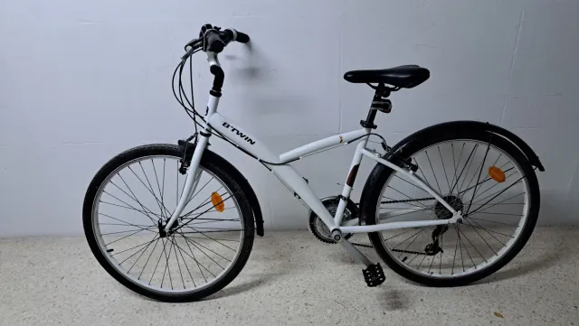 Bicicleta Btwin Blanca