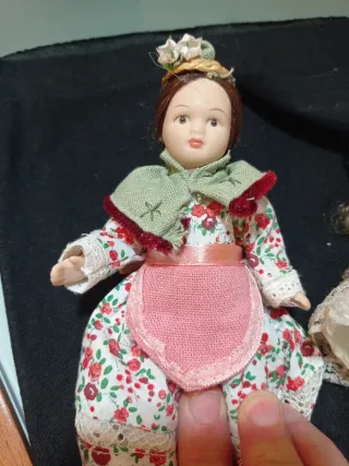 Muñecas de porcelana vintage