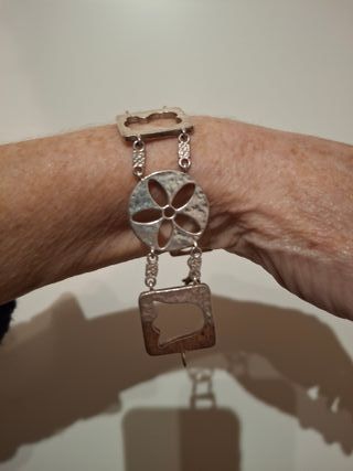 Pulsera Tous Plata Motivos Geométricos