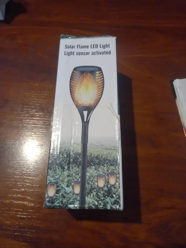 Antorcha Solar LED Llama