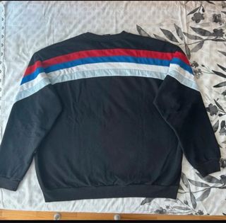 Sudadera KAOTIKO Negra con Rayas