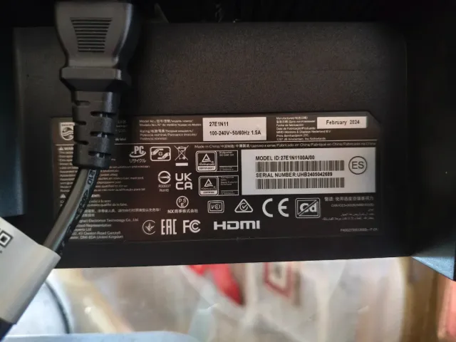 Philips Pantalla 27 Negra