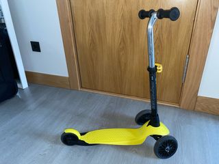 Patinete infantil 3 ruedas amarillo