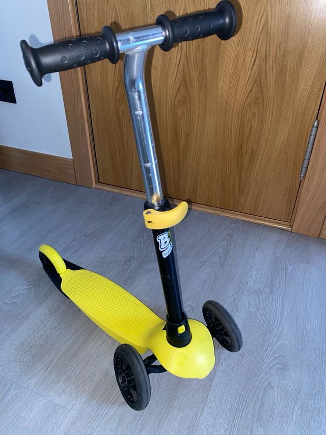 Patinete infantil 3 ruedas amarillo