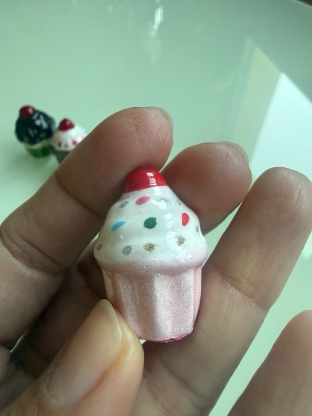 6 Miniature di Dolci in Ceramica
