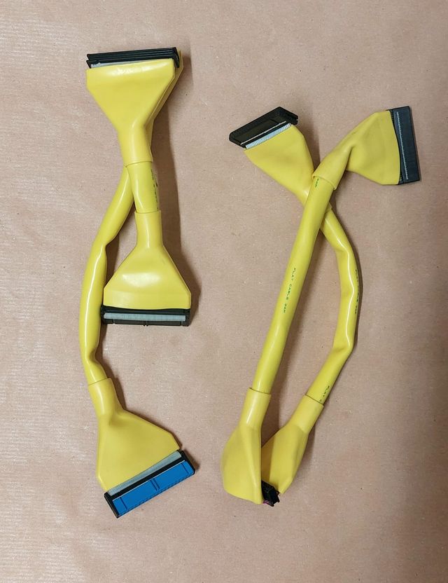 Coppia cavi flat FDD 3.5 e HD IDE