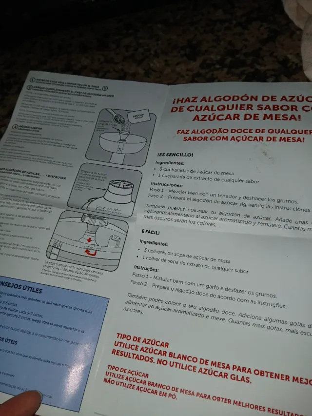 Máquina de algodón de azúcar Chef de Algodón