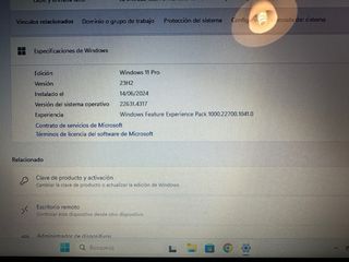 Portátil HP G62 Notebook PC windows 11 Pro