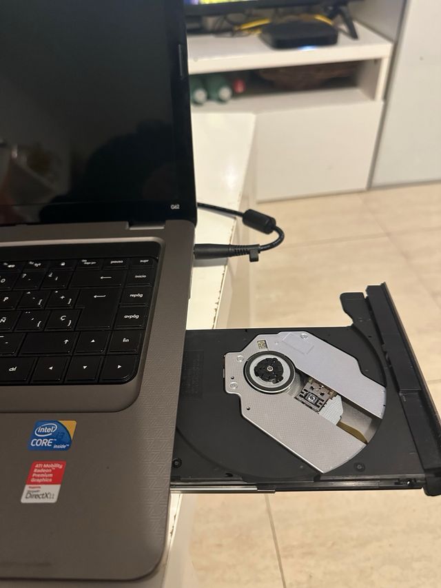 Portátil HP G62 Notebook PC windows 11 Pro