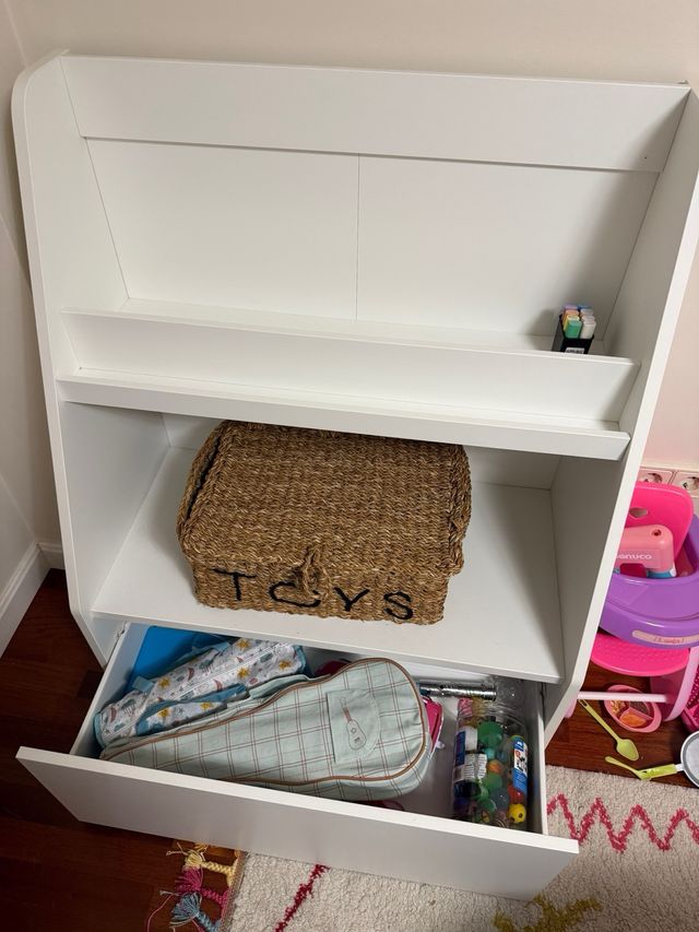 Estantería infantil Bergig Ikea Blanca